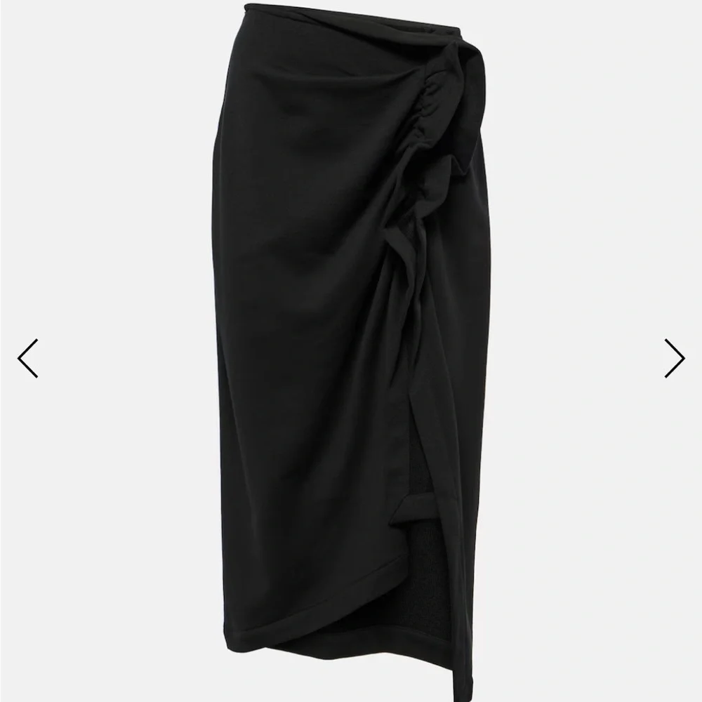 Dries van Noten Ruffled Cotton Skirt NWT - Picture 4 of 14